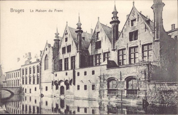 Brügge, Bruges, La Maison du Franc Vorderseite