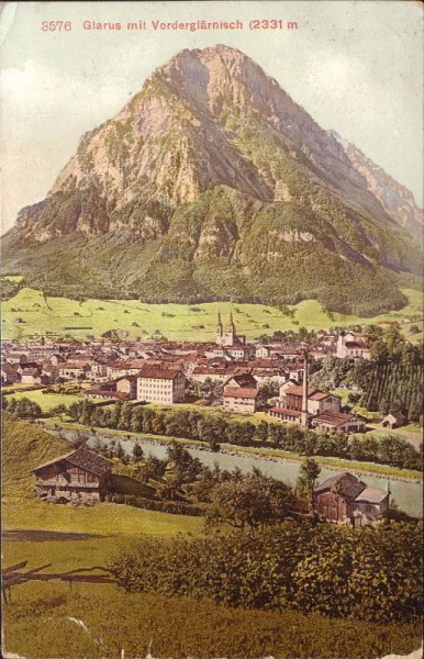 Glarus mit Voderglärnisch