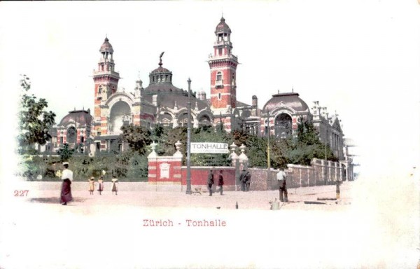 Zürich - Tonhalle Vorderseite
