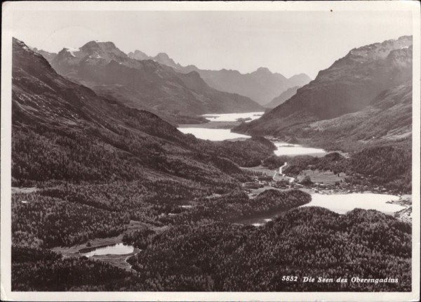 Die Seen des Oberengadins