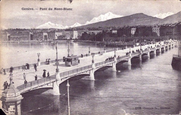 Genève - Pont du Mont-Blanc