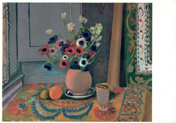 Henri Matisse, Die Anemonen Vorderseite