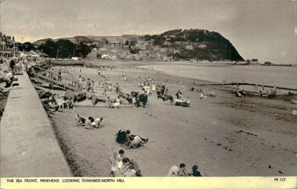 The Sea Front, minehead, looking towards North Hill Vorderseite
