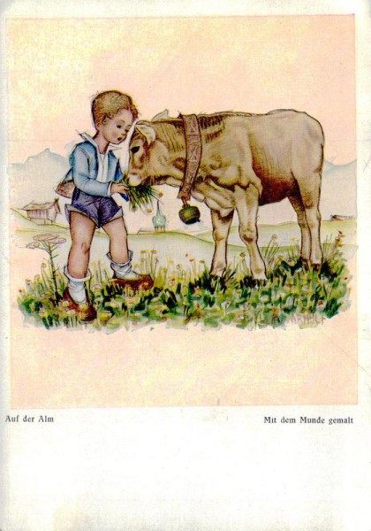 Auf der Alm Vorderseite