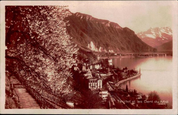 Territet et les Dent du Midi Vorderseite