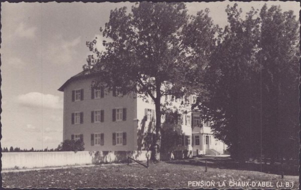 La Ferrière, Pension la chaux-d'abel Vorderseite