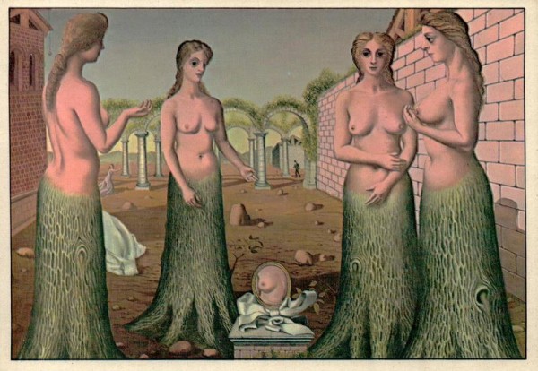 Die Geburt des Tags, Delvaux Paul Vorderseite