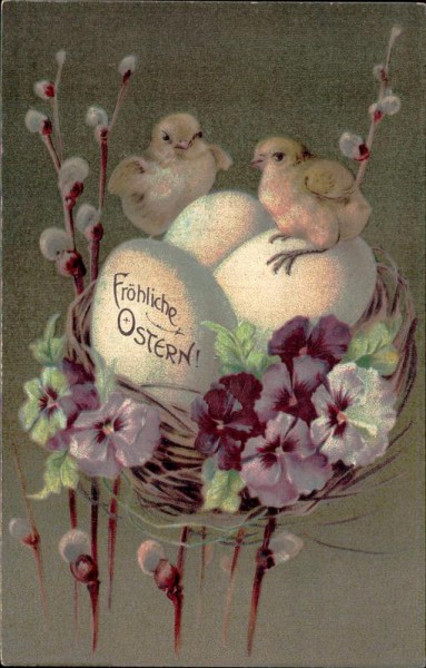 Fröhliche Osterh Vorderseite