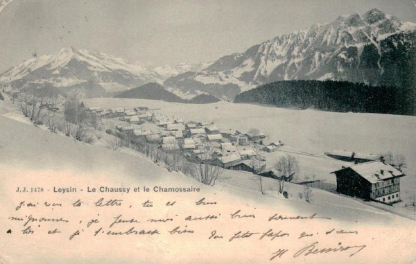 Leysin  Vorderseite