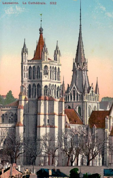 Kathedrale Notre-Dame (Lausanne) Vorderseite