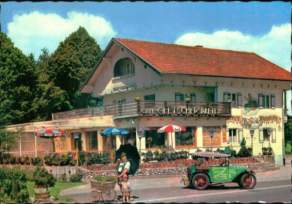 Café und Weinstube"Gletscherspalte",Trauchgau Vorderseite