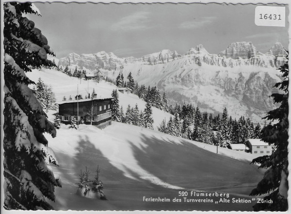 Flumserberg - Ferienheim des Turnvereins Alte Sektion Zürich