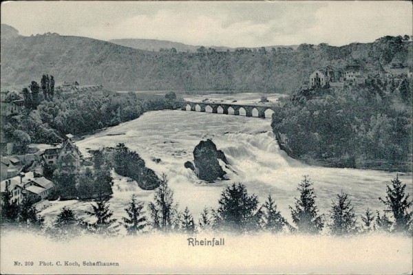 Rheinfall Vorderseite