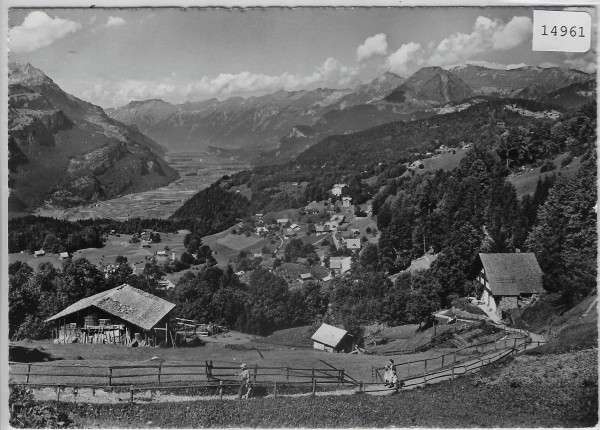 Reuti BE Berneroberland vom Staldi aus