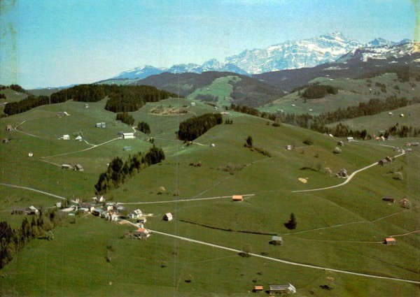 Kurort Bächli, Hemberg SG - Flugaufnahmen Vorderseite