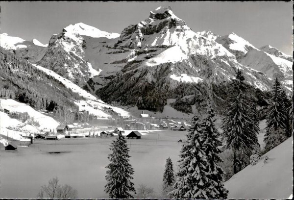 Engelberg mit Hahnen Vorderseite