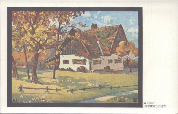 Weber, Herbstsegen Vorderseite
