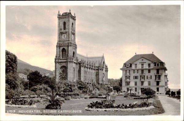 Neuchâtel, Eglise Catholique Vorderseite