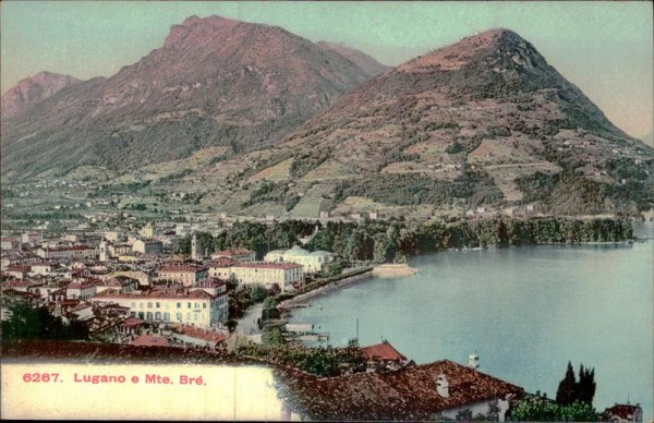 Lugano e Mte. Bré Vorderseite
