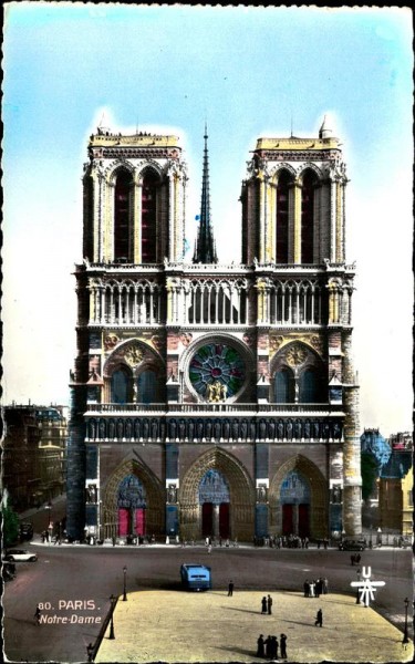 Paris/Notre-Dame Vorderseite