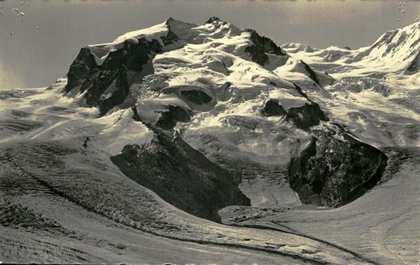 Zermatt: Gornergrat und Monte Rosa Vorderseite