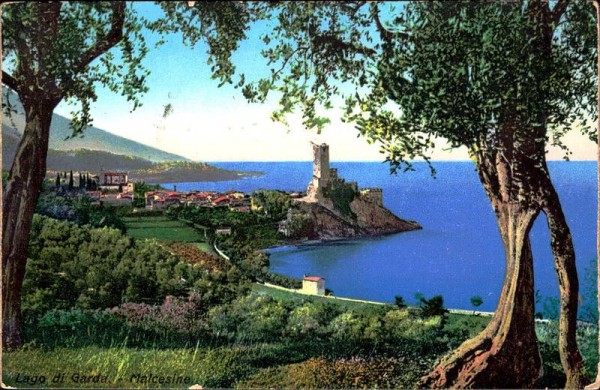 Lago di Garda, Malcesine Vorderseite