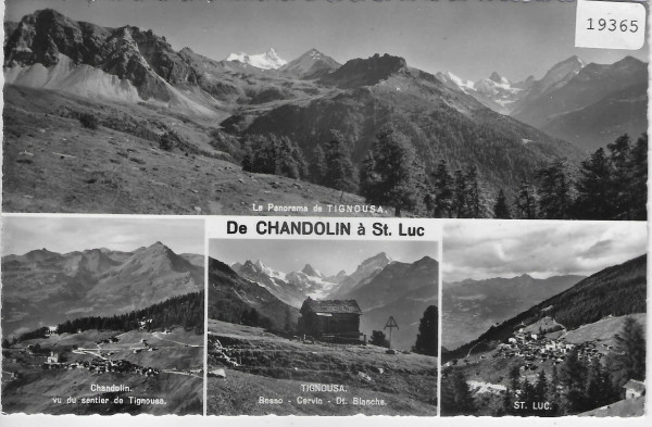 De Chandolin a St. Luc - Multiview