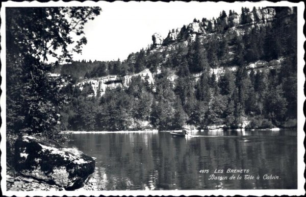 Les Brenets, Bassin de la Tete a Calvin Vorderseite