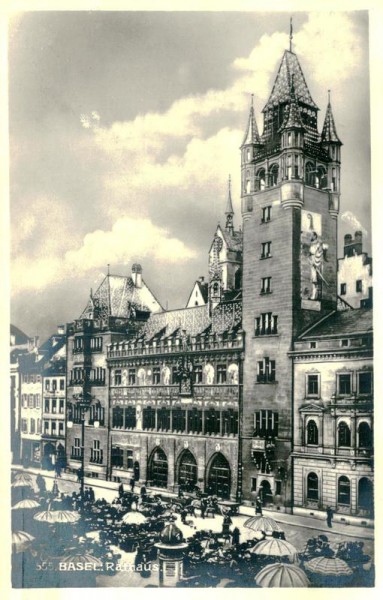 Basel, Rathaus Vorderseite