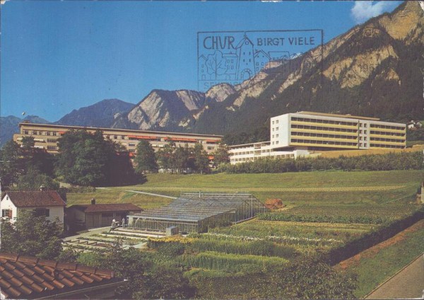 Chur, Kantonsspital Vorderseite