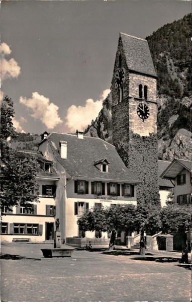 Interlaken, Kirche Untersee Vorderseite