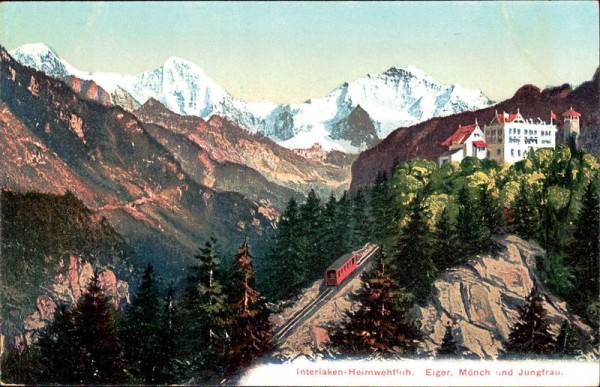 Interlaken - Heimwehfluh Vorderseite