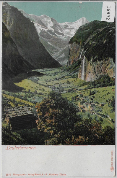 Lauterbrunnen - Apotheker Richard Brandt's Schweizerpillen