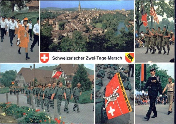 Schweiz. Zweit-Tage-Marsch Bern Vorderseite