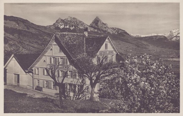 Gasthaus zum löwen, Steinerberg Vorderseite
