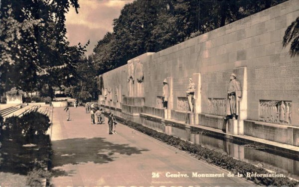 Genève. Monument International de la Rèformation Vorderseite