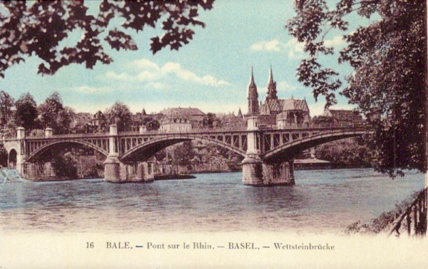 Basel - Wettsteinbrücke