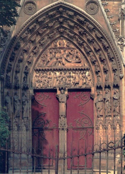 La Cathédrale Notre-Dame de Paris. Portail du transepts sud Vorderseite