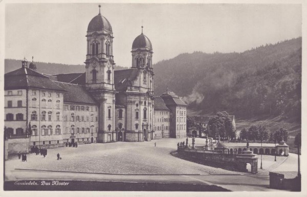 Einsiedeln, Das Kloster Vorderseite