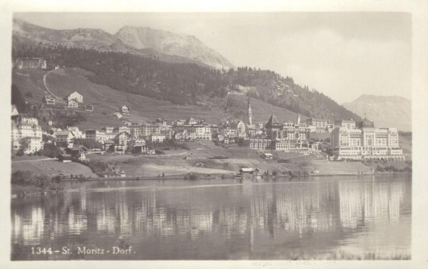 St. Moritz - Dorf. Vorderseite