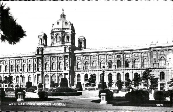 Wien, Naturhistorischhes Museum Vorderseite
