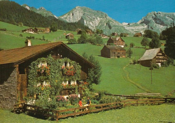 unbekanntes Toggenburger Haus Vorderseite