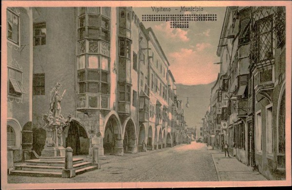Vipiteno - Municipio Vorderseite