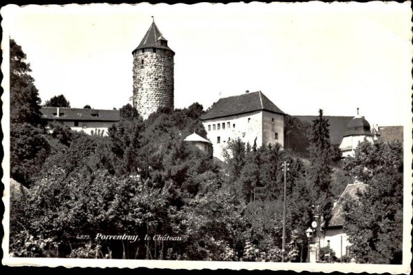 Pruntrut Schloss Vorderseite