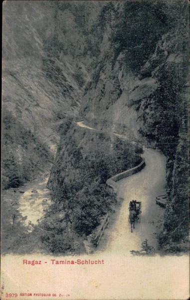 Bad Ragaz - Tamina-Schlucht Vorderseite