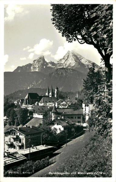 Berchtesgarden mit Watzmann Vorderseite