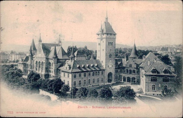 Zürich - Landesmuseum Vorderseite
