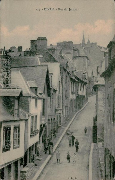 Dinan-Rue du Jerzual Vorderseite