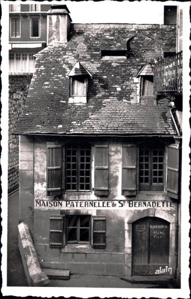 Lourdes, maison paternelle de Sainte Bernadette Vorderseite