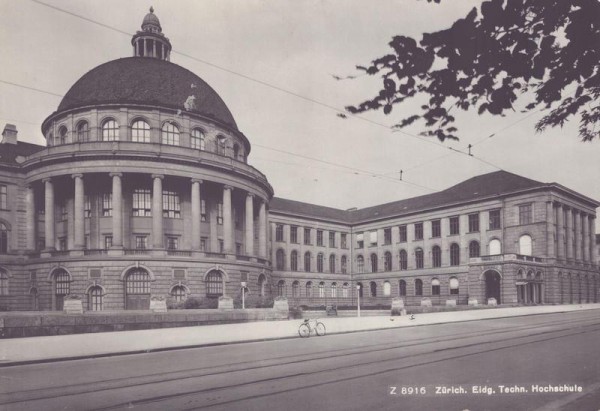 Zürich, Eidg. Techn. Hochschuhle Vorderseite